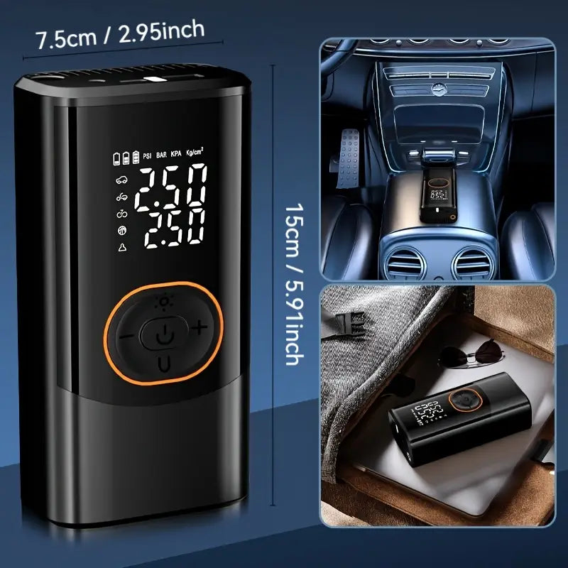 Draadloze Mini compressor