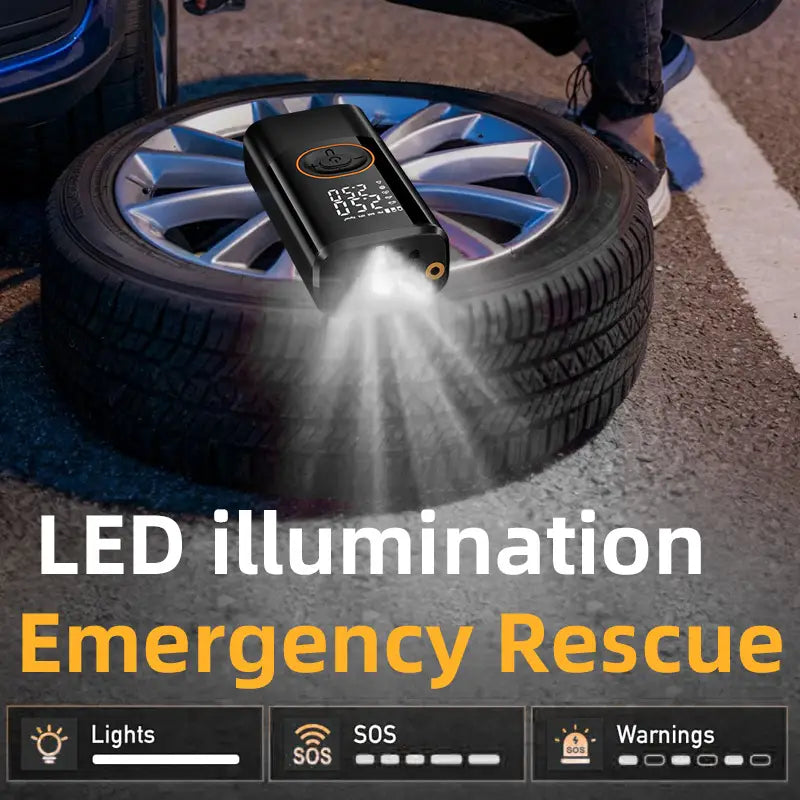 Draadloze Mini compressor